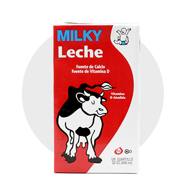 Caja de leche Milky